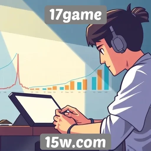 Estatísticas de engajamento no 17game