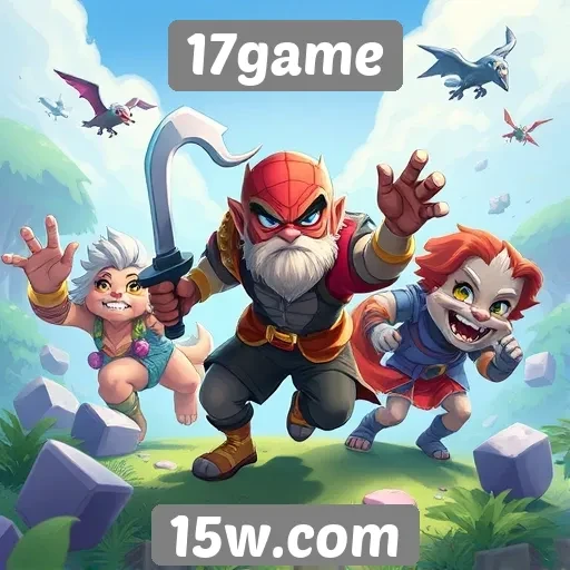 Principais categorias de jogos disponíveis no 17game