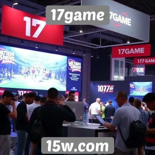 Stand da 17game em eventos de jogos nacionais